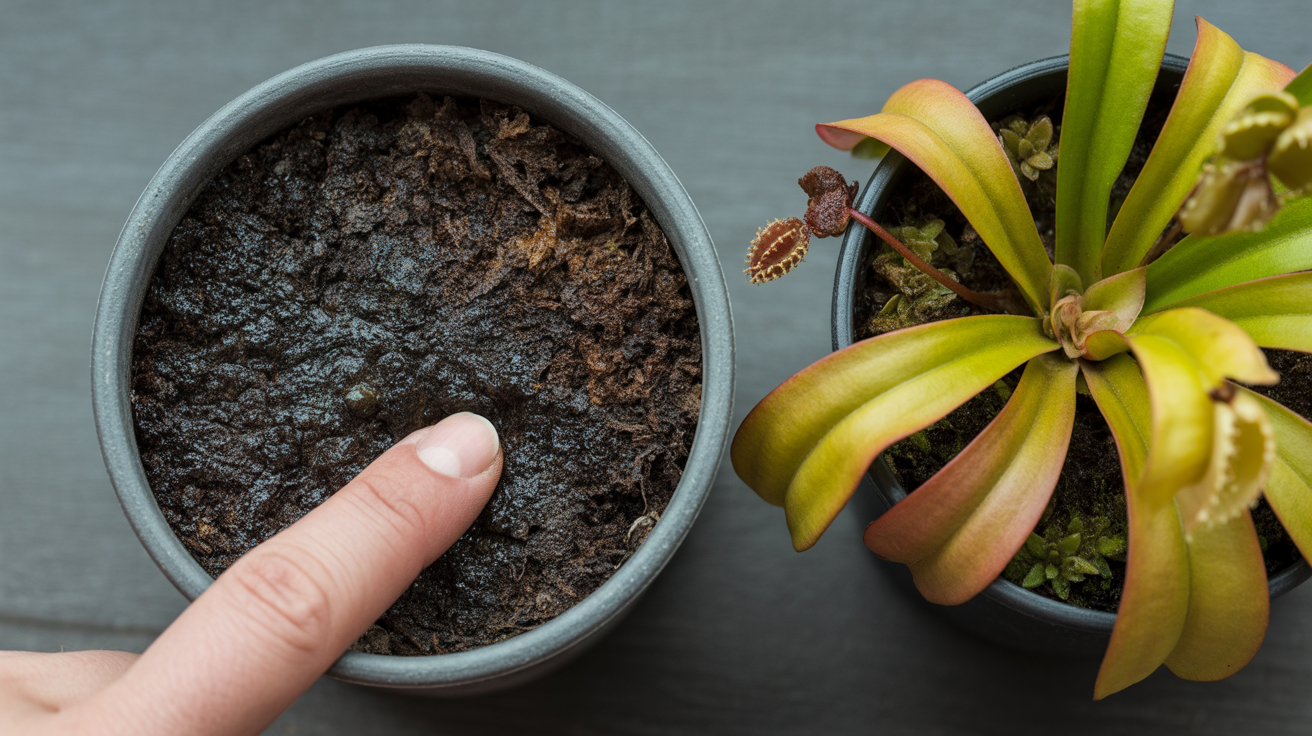 O Diagnóstico: Sinais de que o Musgo Esfagno Está Sufocando Sua Planta
