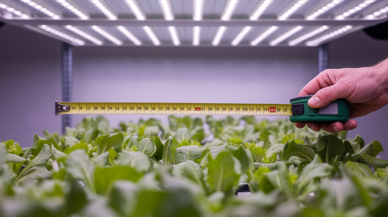 A Luz LED como Solução: Ajustando Distância e Intensidade